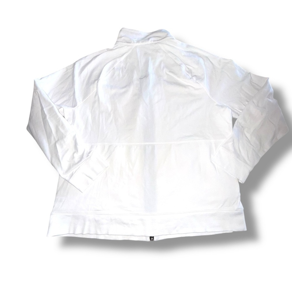 T BY TALBOTS Everyday Yoga Jacket - Solid White XL - Picture 5 of 10
